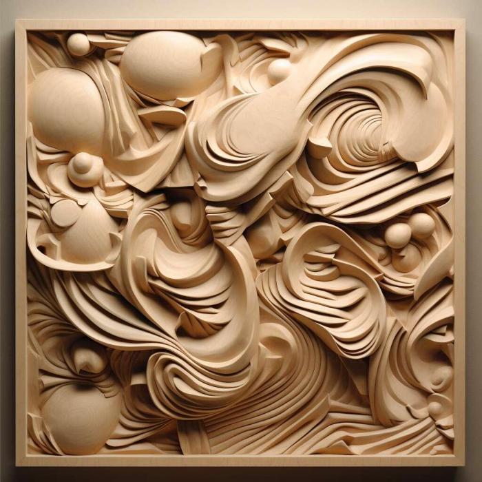 نموذج ثلاثي الأبعاد لآلة CNC 3D Art 